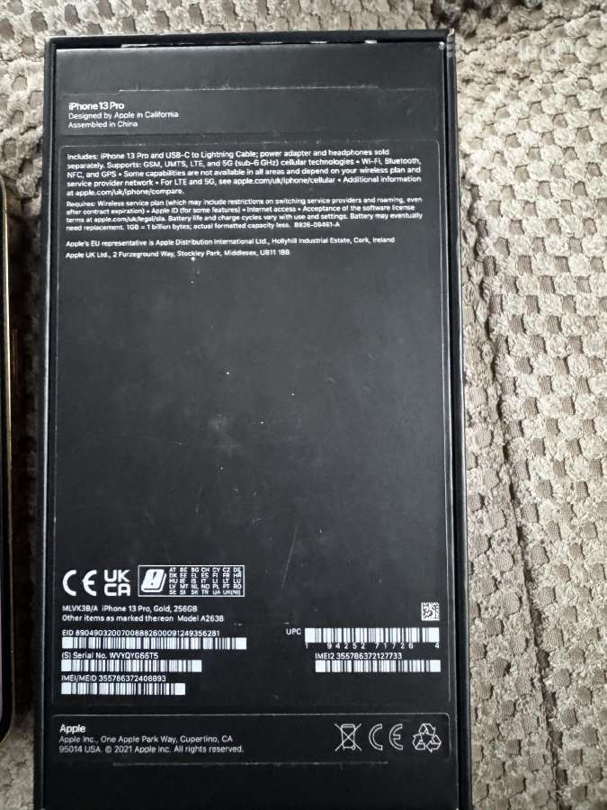 iPhone 13 Pro 256 GB - nuotraukos Nr. 8