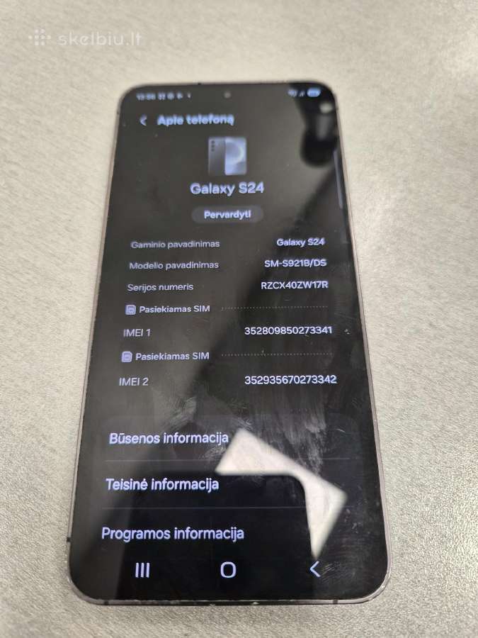 Samsung S24 - nuotraukos Nr. 4