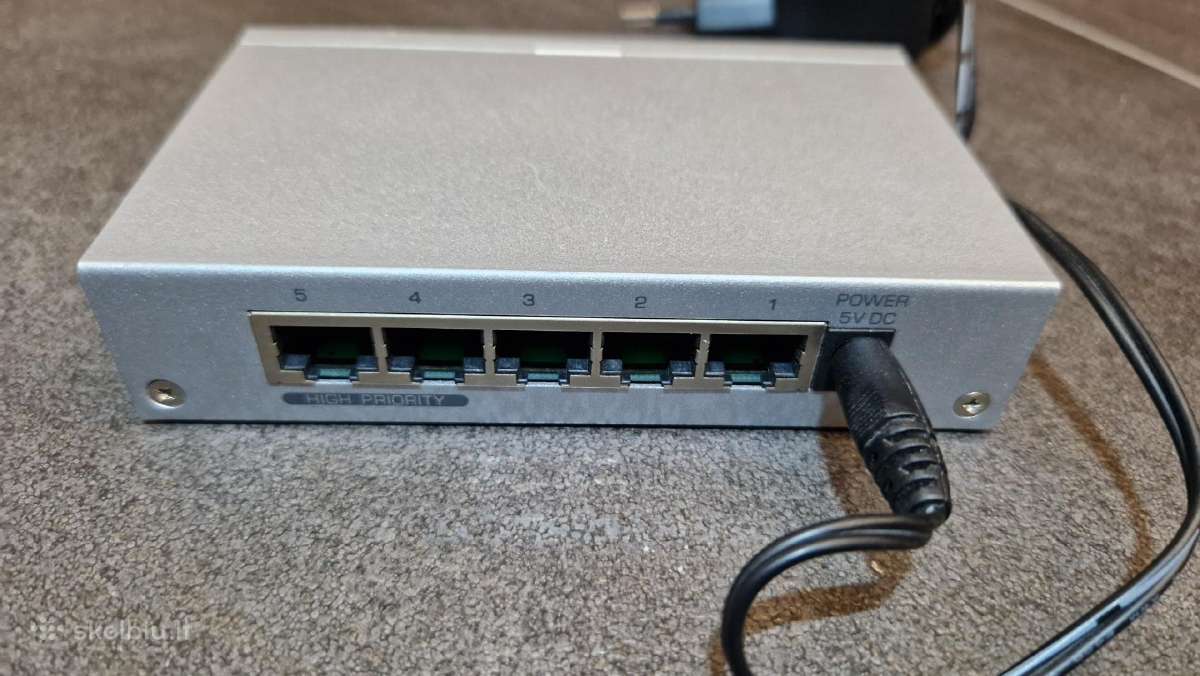 Zyxel Es-105a v2 Switch - nuotraukos Nr. 2
