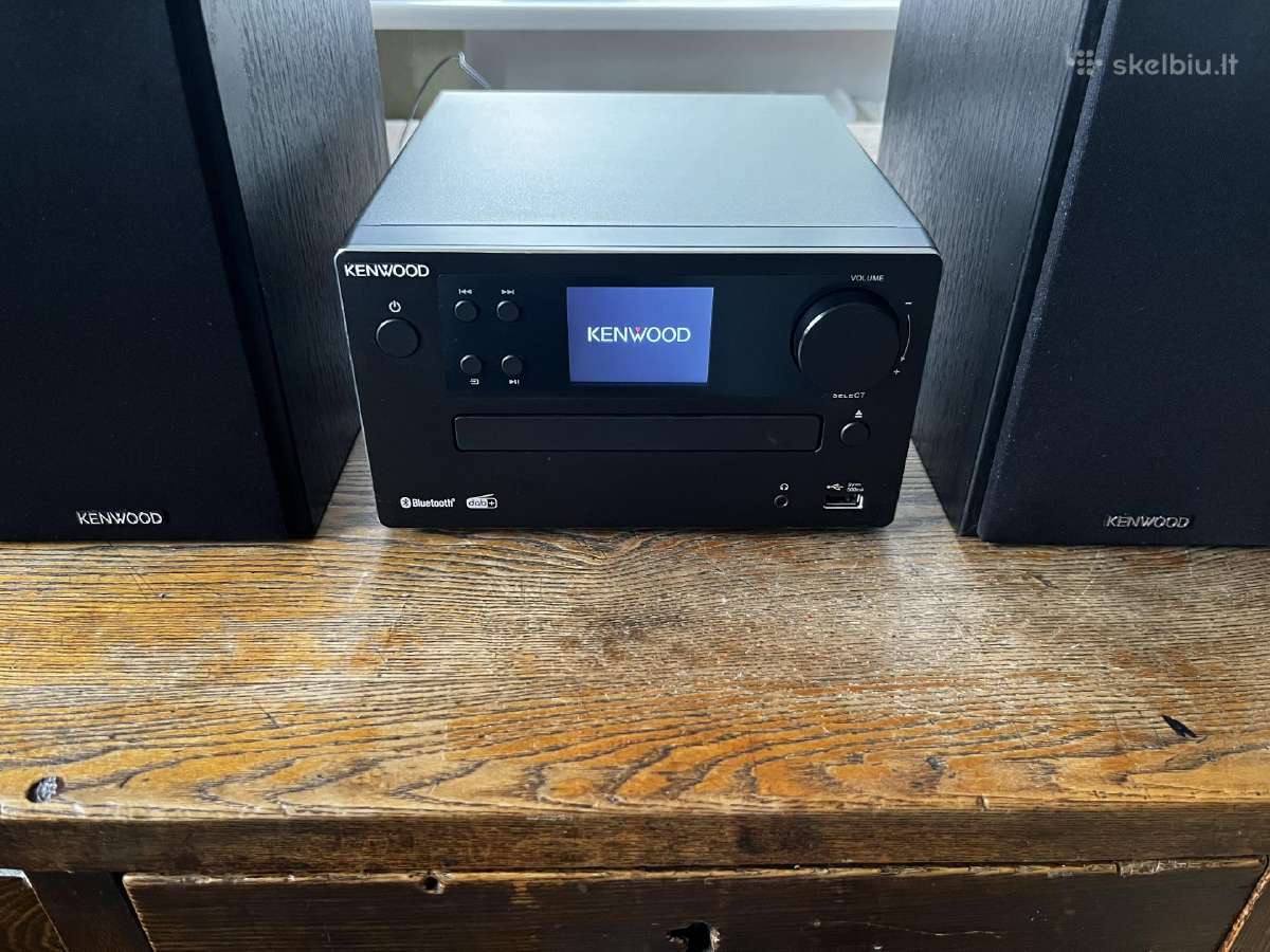 Muzikinis centras Kenwood M-725dab-b - nuotraukos Nr. 4