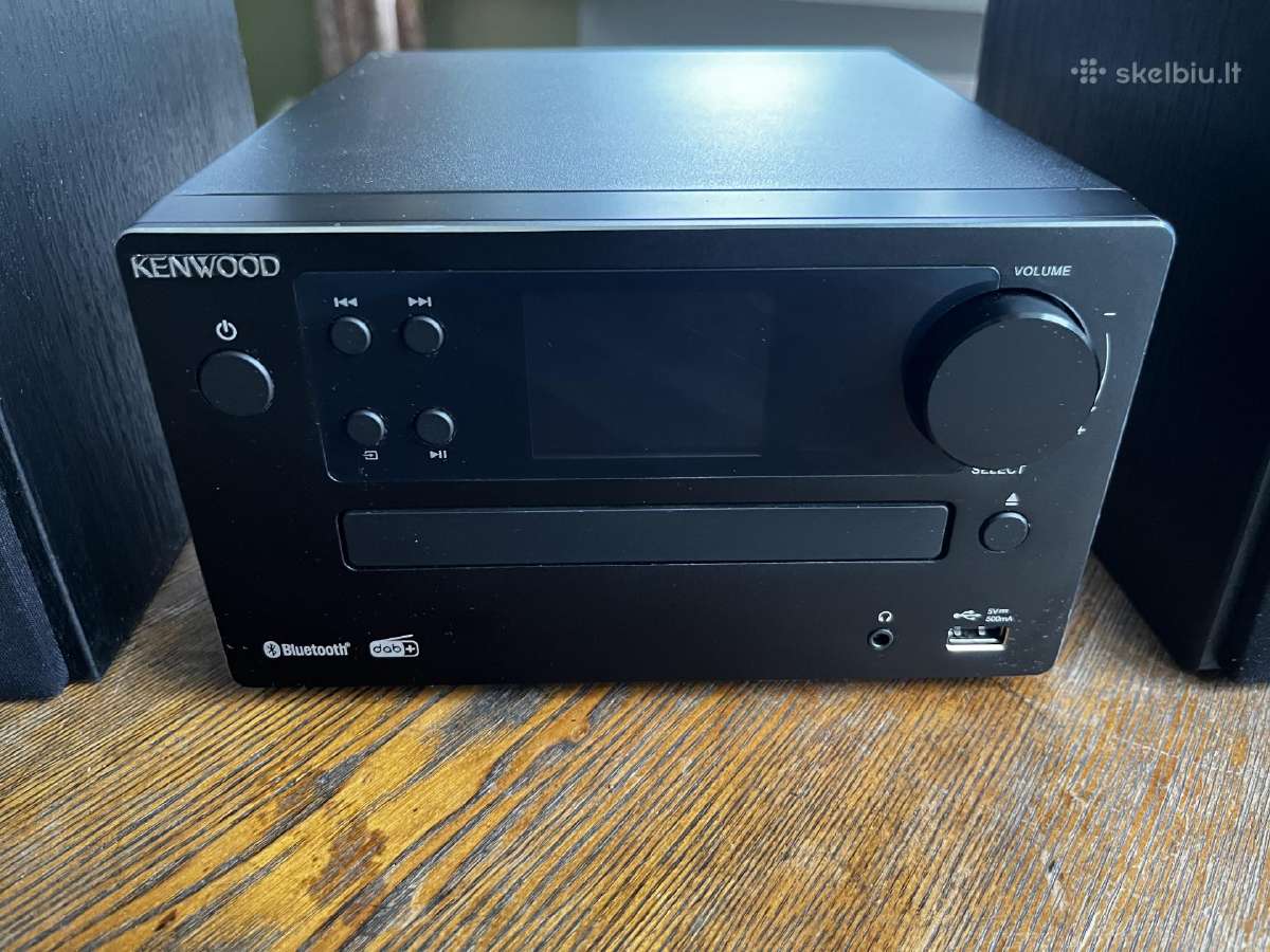 Muzikinis centras Kenwood M-725dab-b - nuotraukos Nr. 6