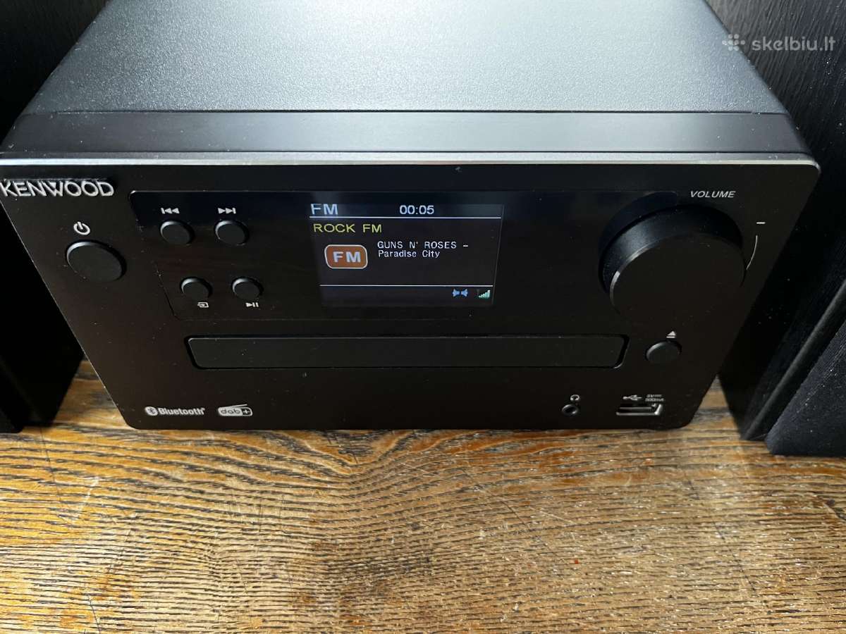 Muzikinis centras Kenwood M-725dab-b - nuotraukos Nr. 8