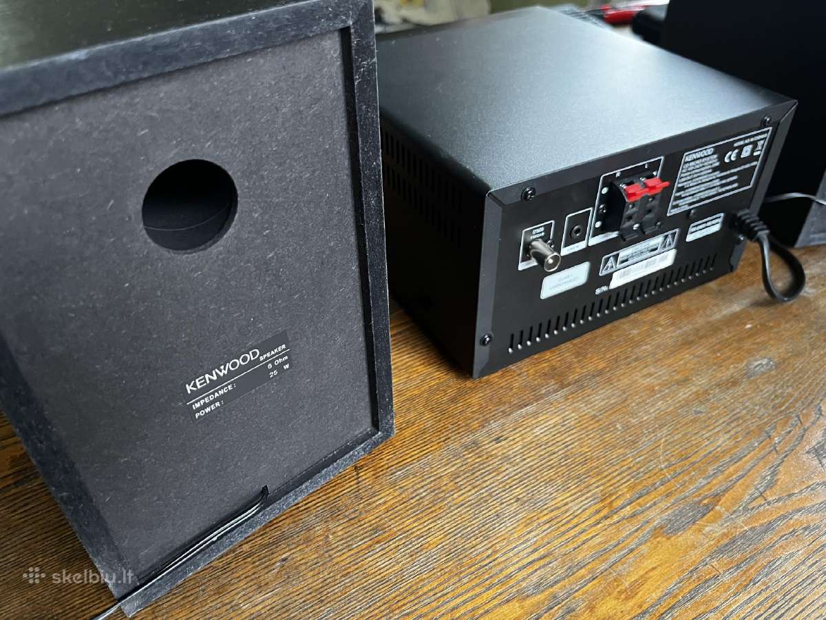 Muzikinis centras Kenwood M-725dab-b - nuotraukos Nr. 9