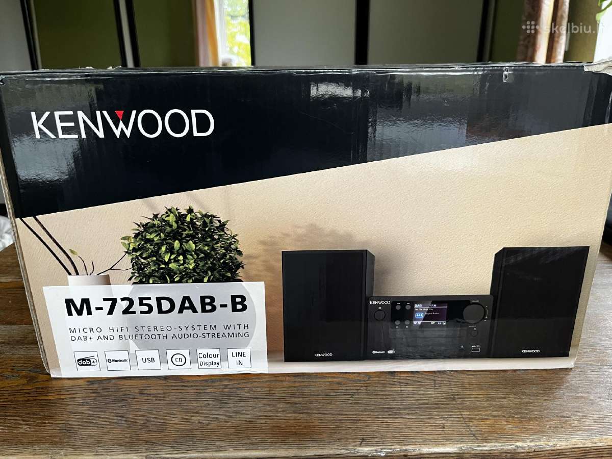 Muzikinis centras Kenwood M-725dab-b - nuotraukos Nr. 13
