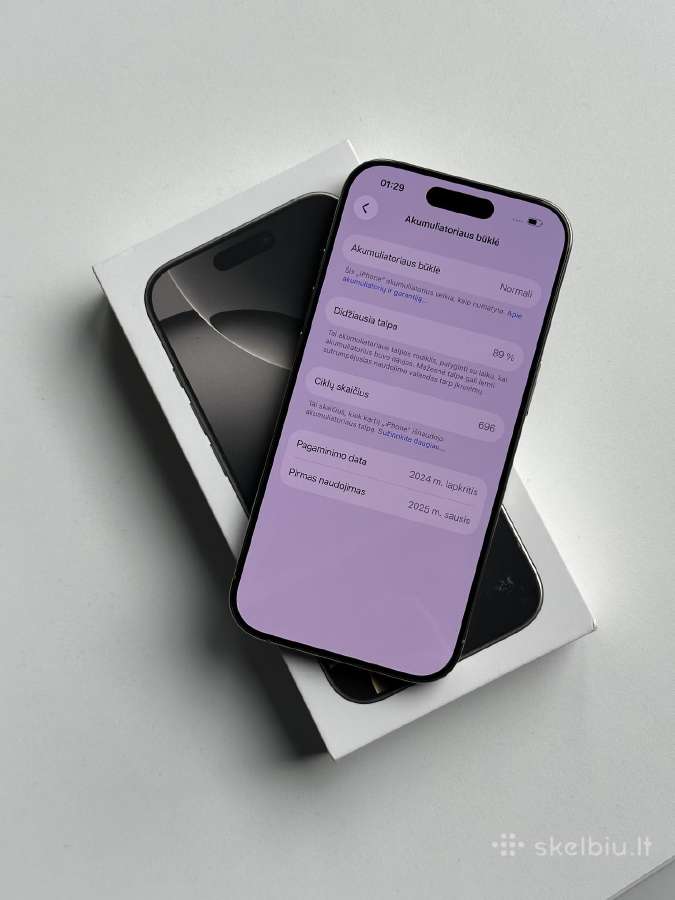 iPhone 16 Pro - nuotraukos Nr. 4