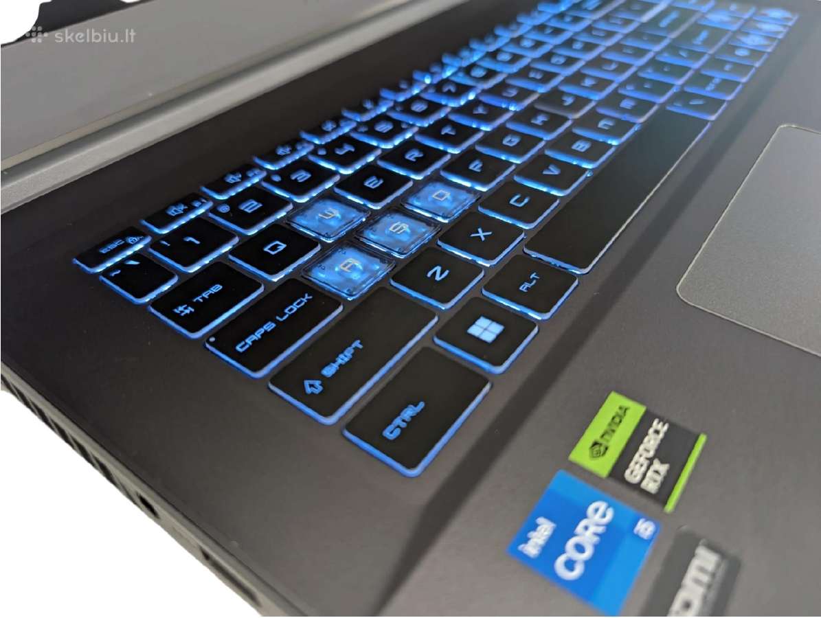 Msi Thin 15 – i5-12450h / 16gb / 512gb SSD/rtx3050 - nuotraukos Nr. 11
