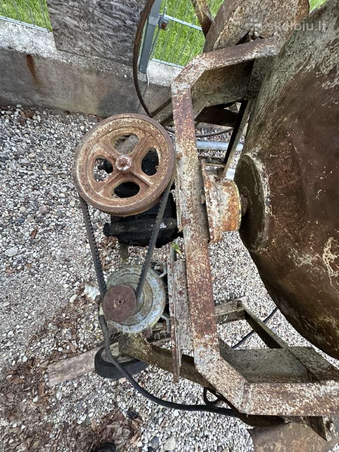 Betono maišyklė /betonmaišė su 3f elektriniu motor - nuotraukos Nr. 4