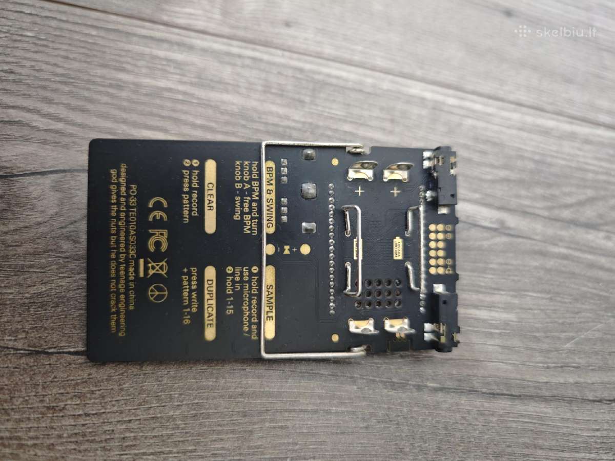 Po-33 K.o! kišeninis semplerių sintezatorius - nuotraukos Nr. 3