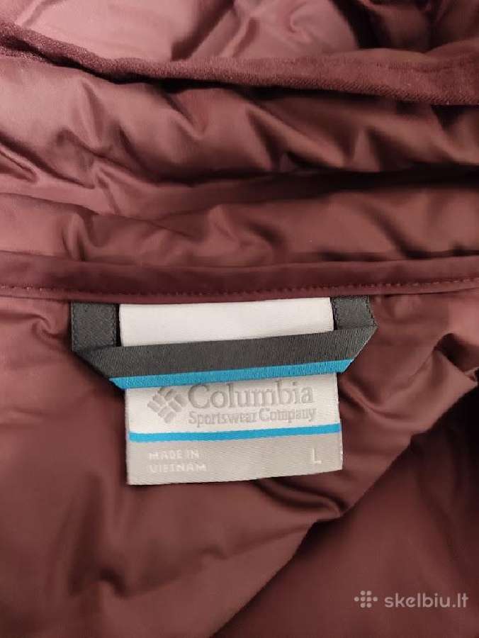 Nauja pūkinė Columbia striukė, L dydis - nuotraukos Nr. 6