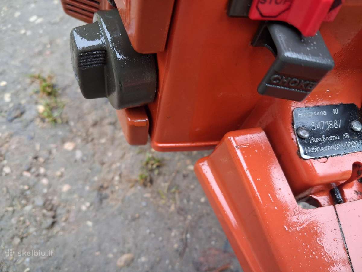 Husqvarna 40. 1,8kw - nuotraukos Nr. 11
