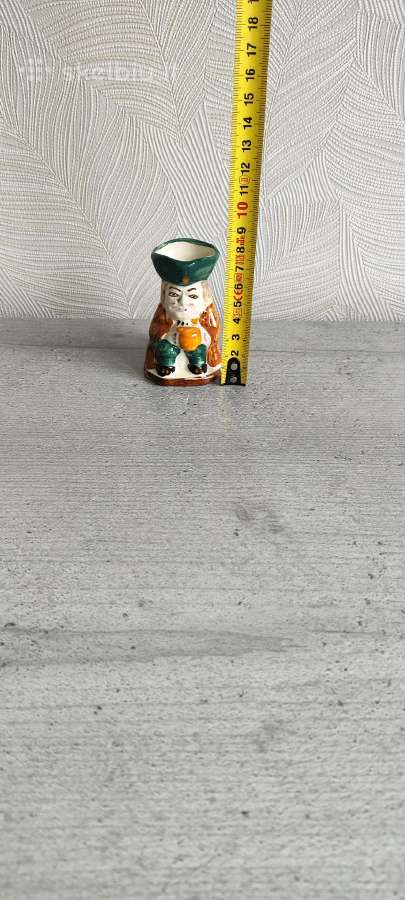 Keraminis ąsotėlis-figūrėlė Toby Jug - nuotraukos Nr. 8
