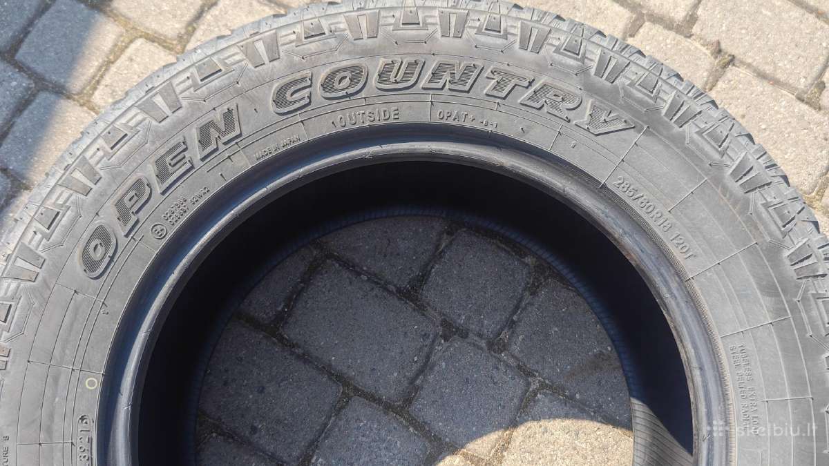 Universalios padangos Toyo A/t + 285 60 R18 120t - nuotraukos Nr. 7