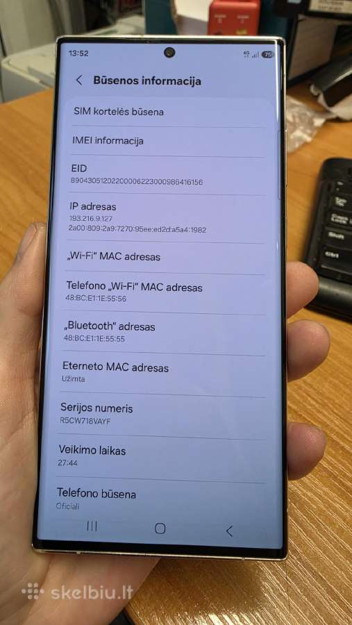 Samsung galaxy S23 ultra - nuotraukos Nr. 4