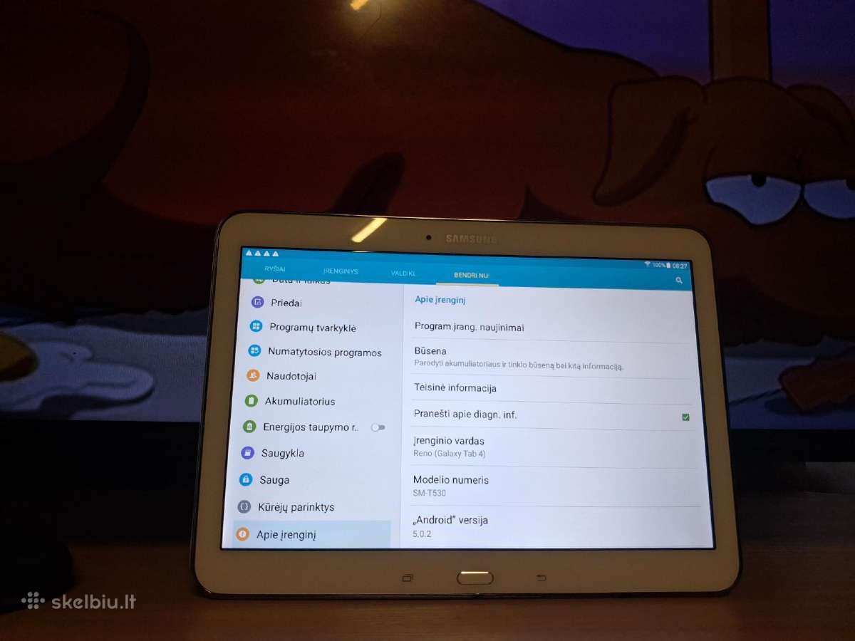 Samsung galaxy tab4 - nuotraukos Nr. 5