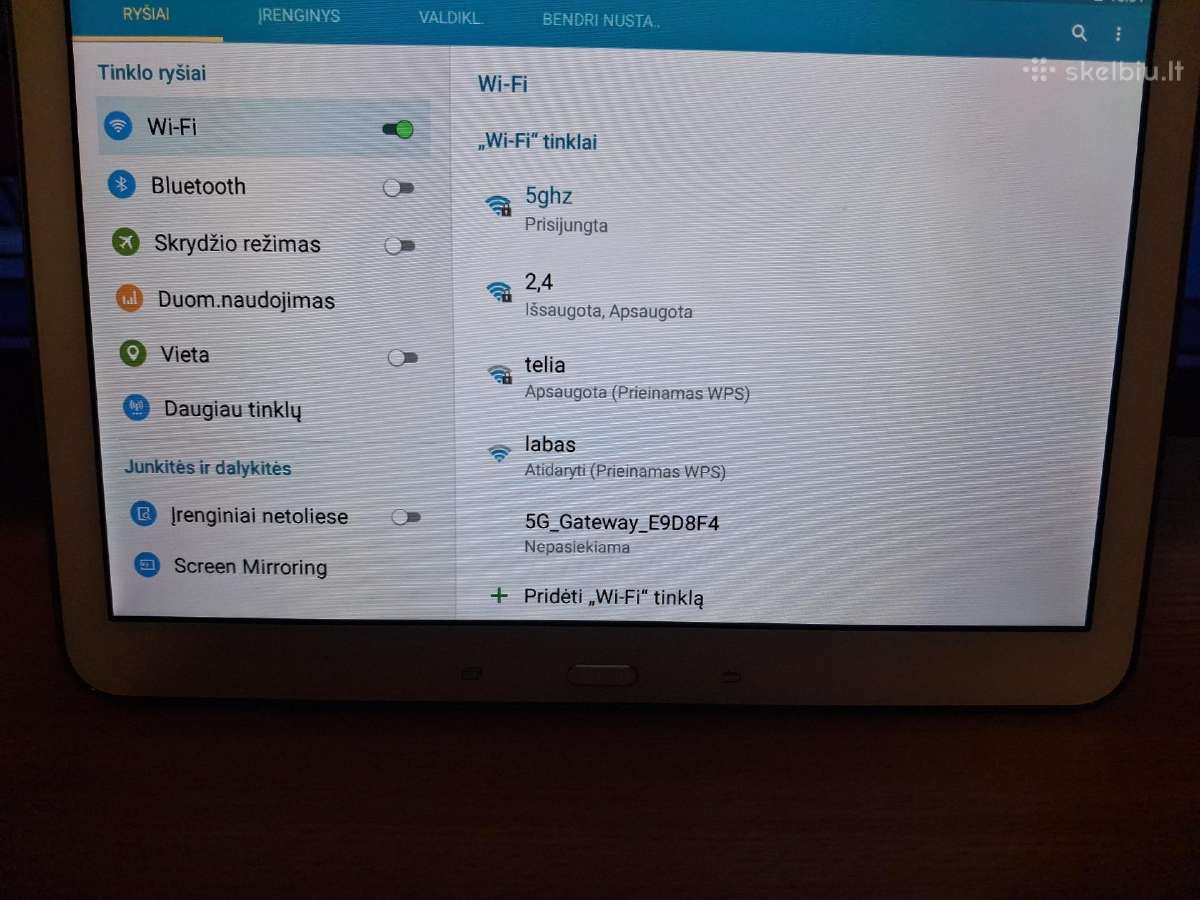 Samsung galaxy tab4 - nuotraukos Nr. 14