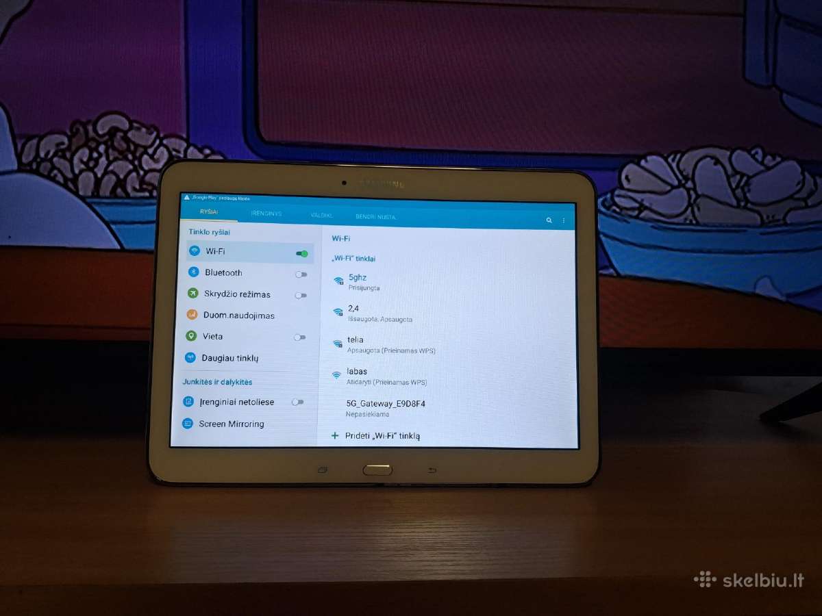 Samsung galaxy tab4 - nuotraukos Nr. 16