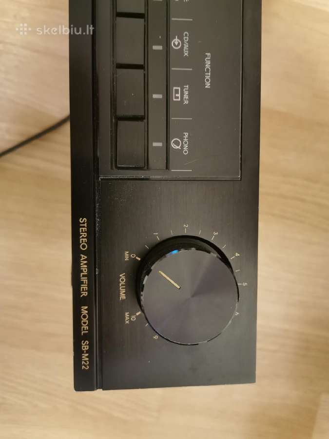 Stiprintuvas Toshiba SB-m22 stereo amplifier - nuotraukos Nr. 2