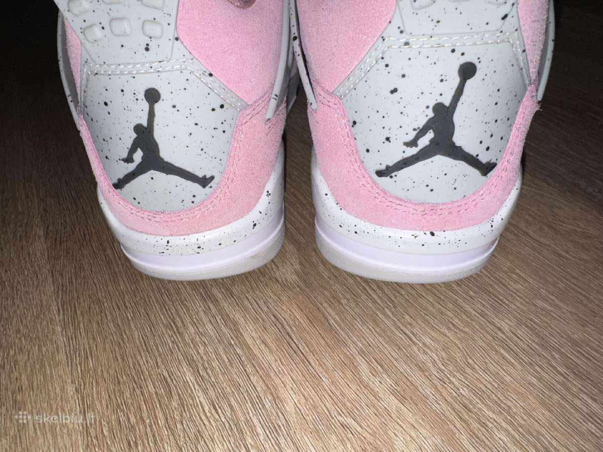 Gražūs rožiniai Jordan 4 batai - nuotraukos Nr. 4