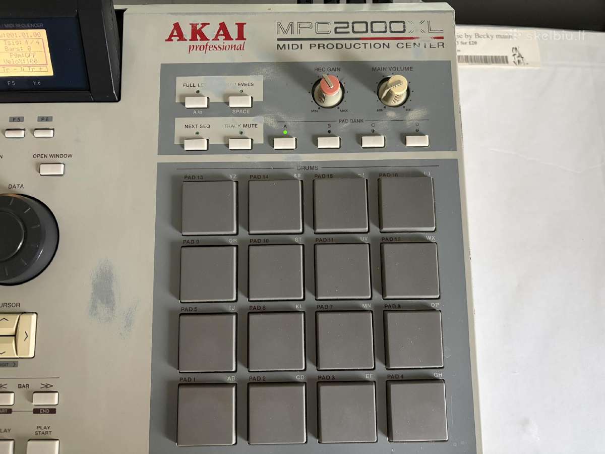 Akai Mpc 2000xl - nuotraukos Nr. 5