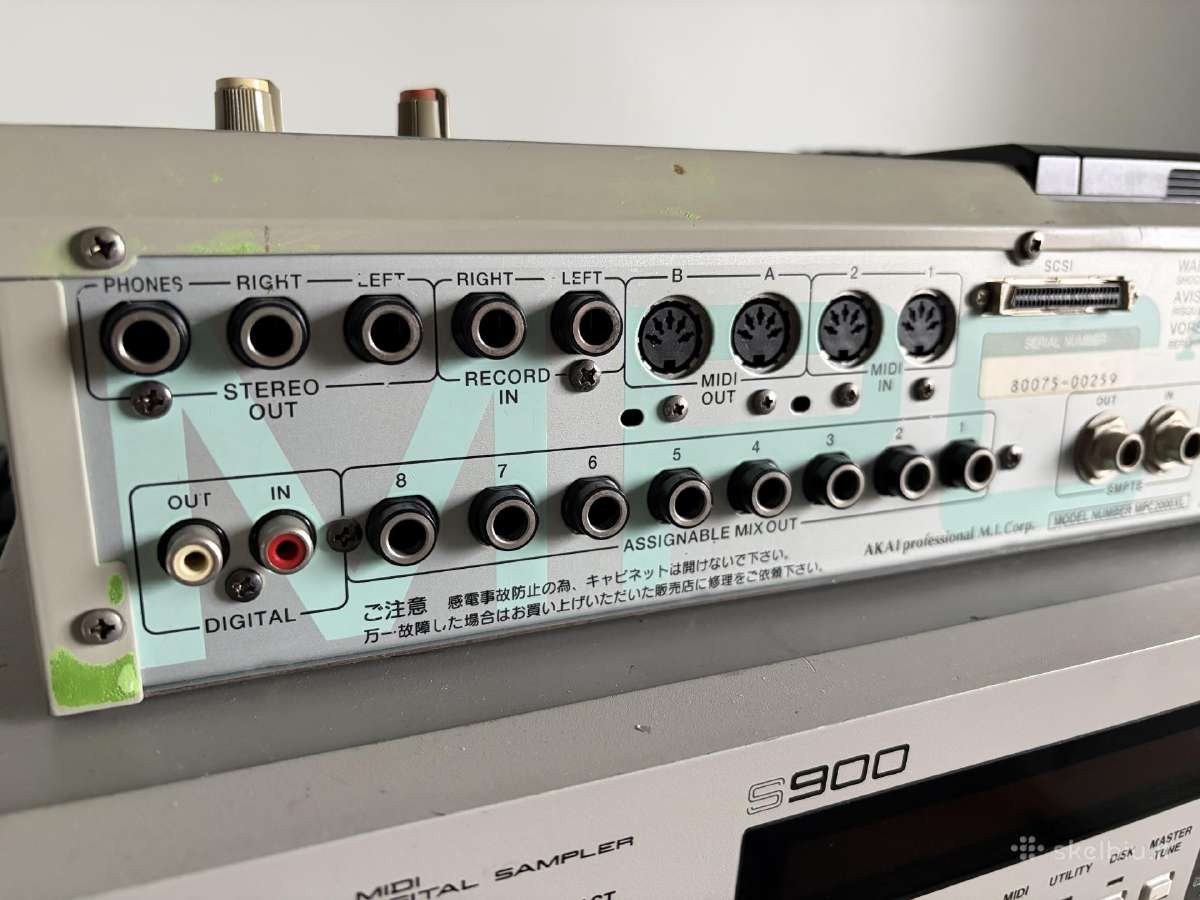 Akai Mpc 2000xl - nuotraukos Nr. 6
