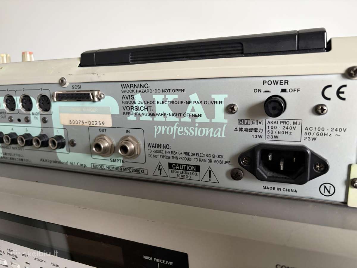 Akai Mpc 2000xl - nuotraukos Nr. 7