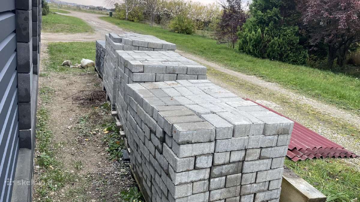 Betoninės trinkelės 20x10x70 - nuotraukos Nr. 3