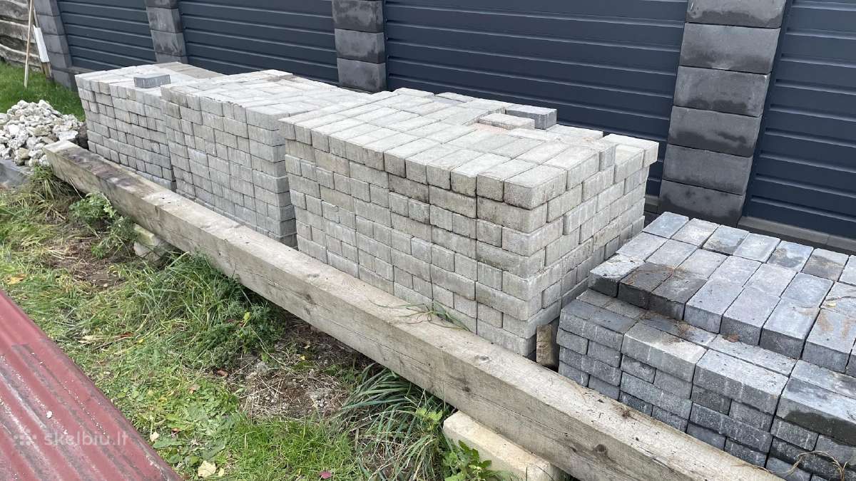 Betoninės trinkelės 20x10x70 - nuotraukos Nr. 4