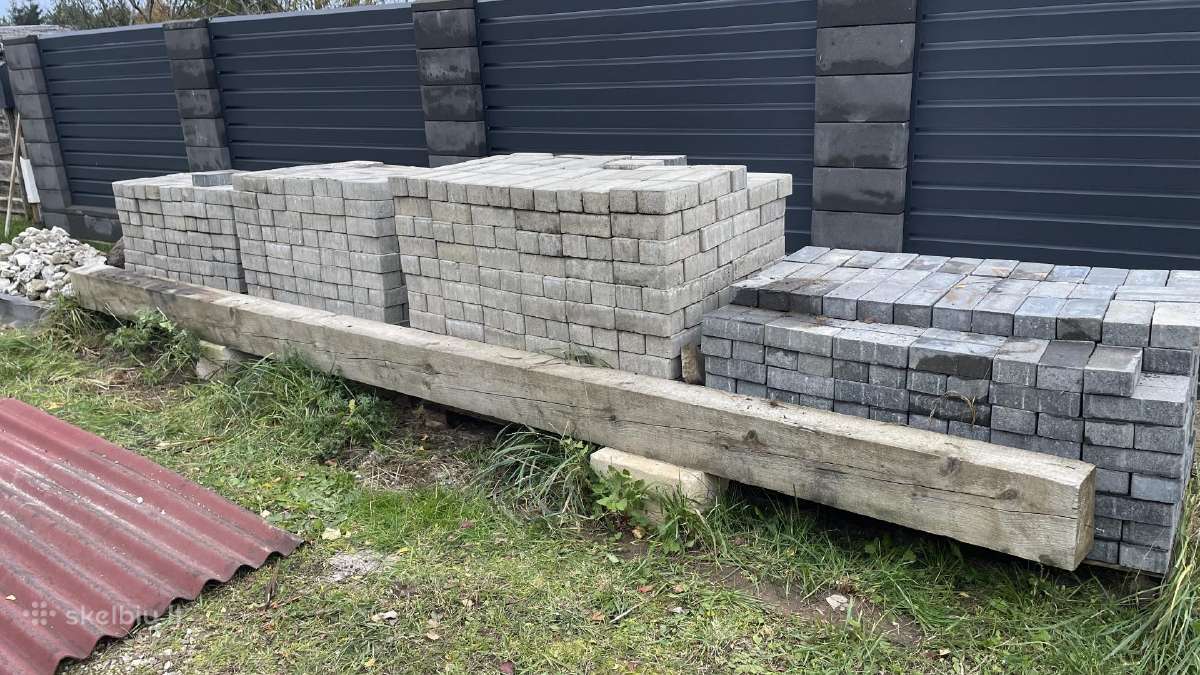 Betoninės trinkelės 20x10x70 - nuotraukos Nr. 5