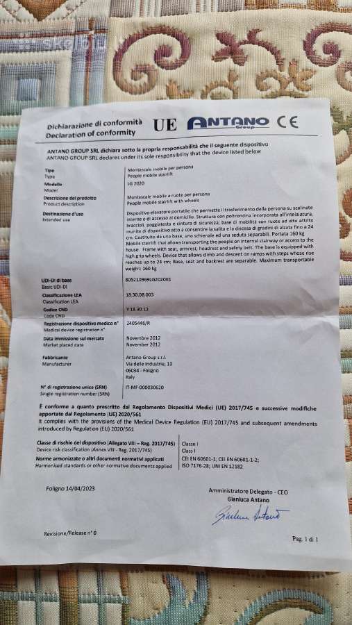 Laiptų kopiklis Lg2020 - nuotraukos Nr. 9
