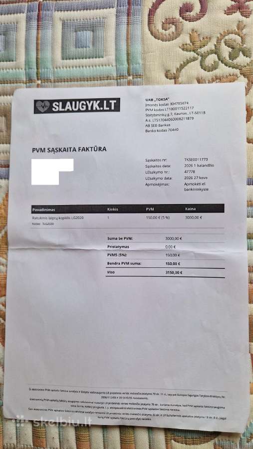 Laiptų kopiklis Lg2020 - nuotraukos Nr. 11