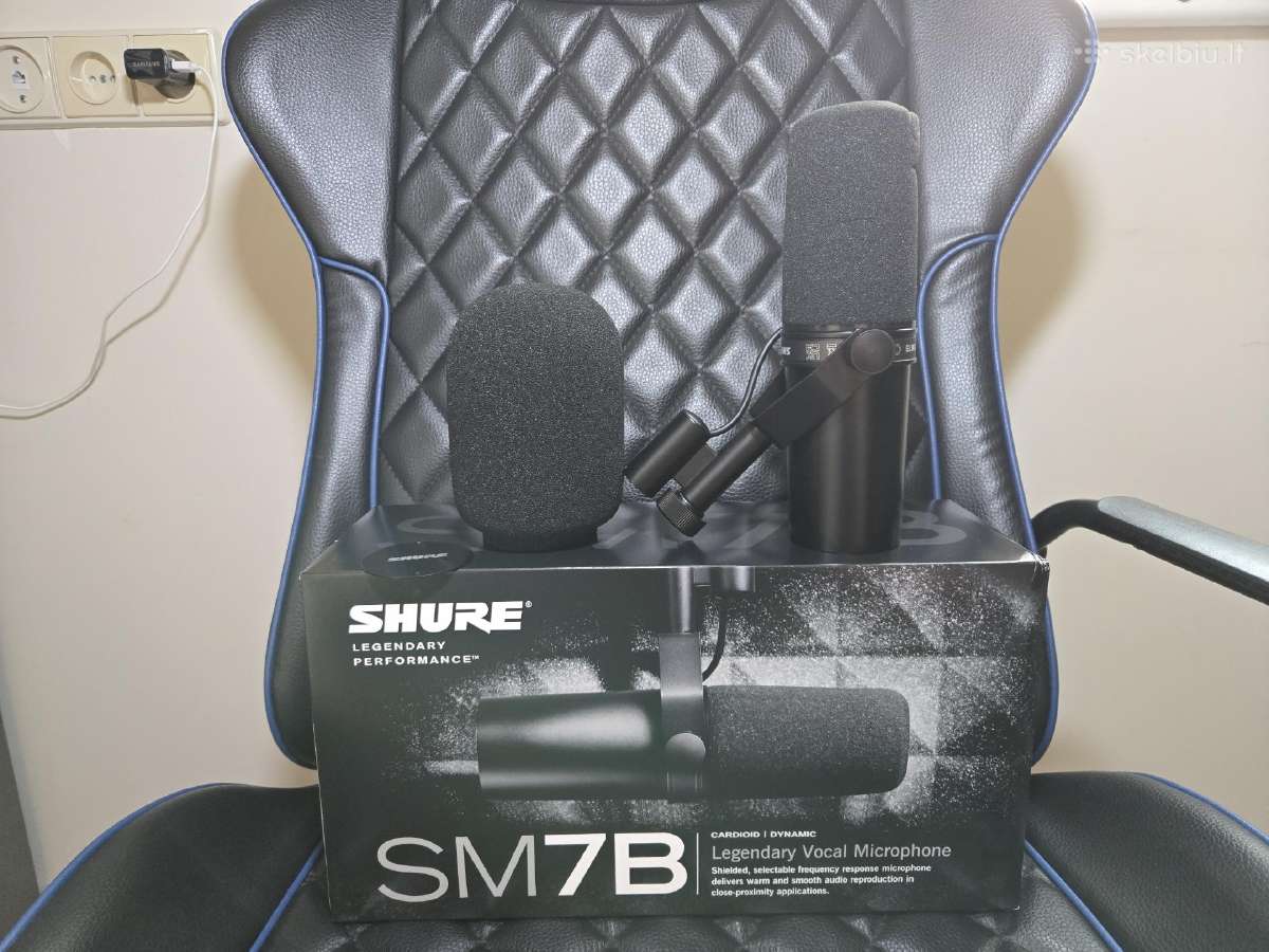 Shure Sm7b mikrofonas - nuotraukos Nr. 3