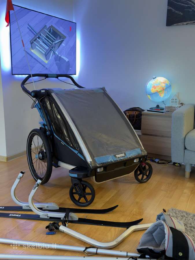 Dviračio priekaba Thule Chariot Sport 2 - nuotraukos Nr. 11