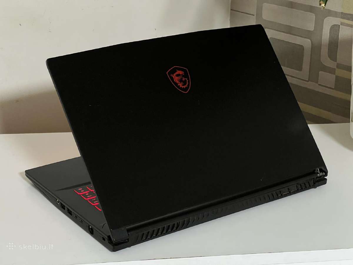 Parduodamas Msi Gf65 su Rtx 3060, I5-10k, 144hz. - nuotraukos Nr. 7