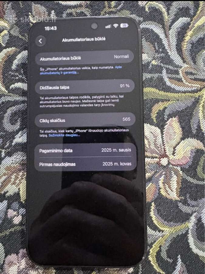 iPhone 16 pro max - nuotraukos Nr. 3