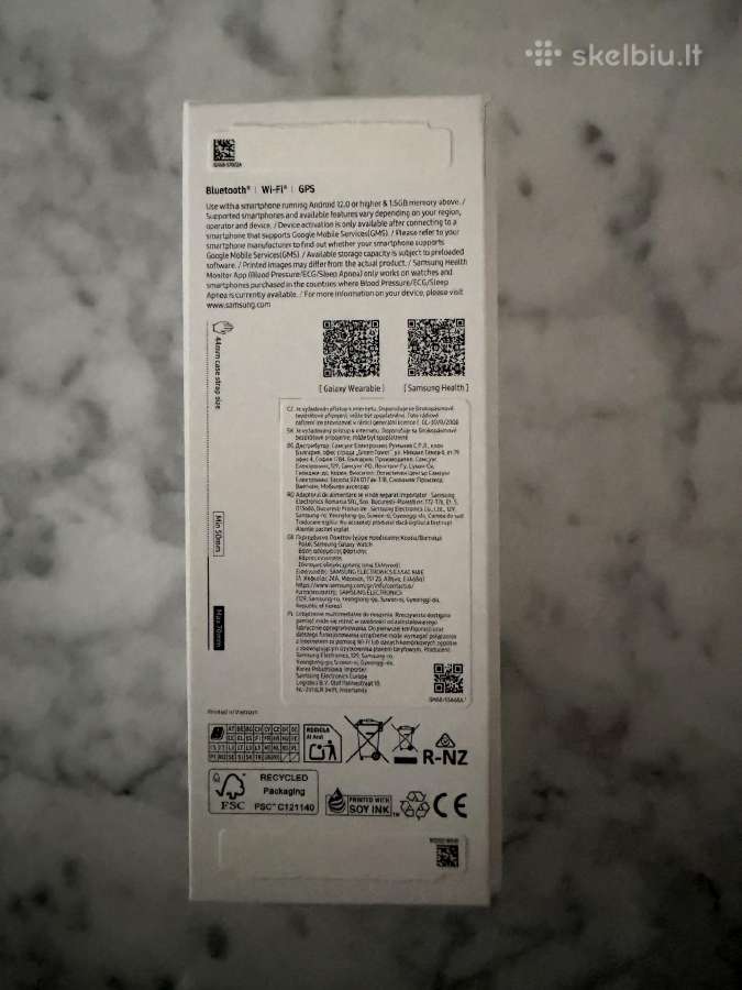 Samsung Galaxy Watch8, 44 mm, Bluetooth + WiFi - nuotraukos Nr. 4