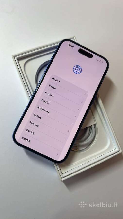 iPhone 16-128gb mėlynas - nuotraukos Nr. 4