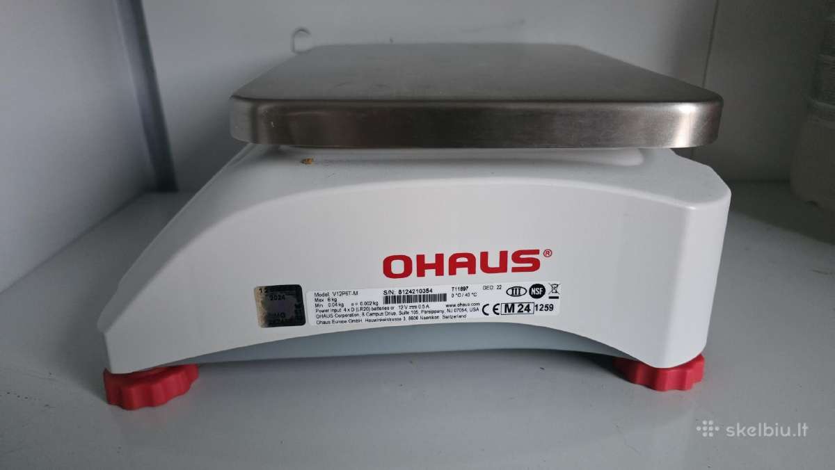 Ohaus Valor 1000 seriios (modelis V12p6t-m) - nuotraukos Nr. 3