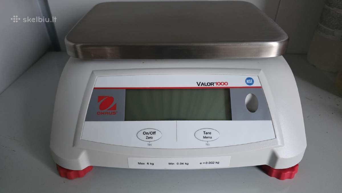 Ohaus Valor 1000 seriios (modelis V12p6t-m) - nuotraukos Nr. 4