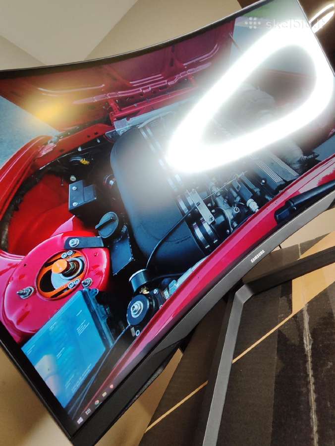 Samsung Oddyssey G5 27" 144hz 2560x1440 1000r - nuotraukos Nr. 3