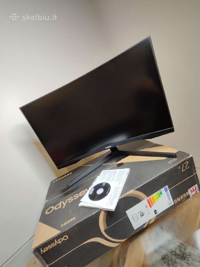 Samsung Oddyssey G5 27" 144hz 2560x1440 1000r - nuotraukos Nr. 4