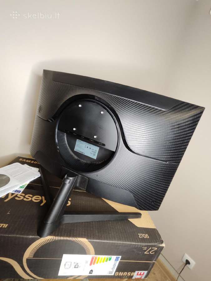 Samsung Oddyssey G5 27" 144hz 2560x1440 1000r - nuotraukos Nr. 7