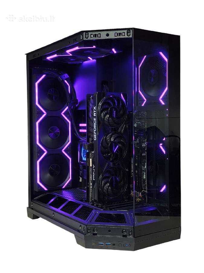 R7 7800x3d Rtx 5070 Ddr5 32gb B850 Wi-fi Gold Psu - nuotraukos Nr. 4