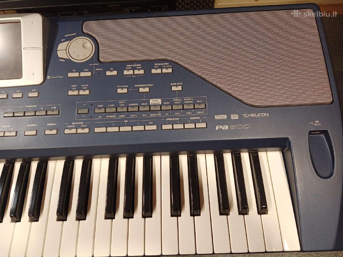 Parduodamas sintezatorius Korg Pa800 - nuotraukos Nr. 3