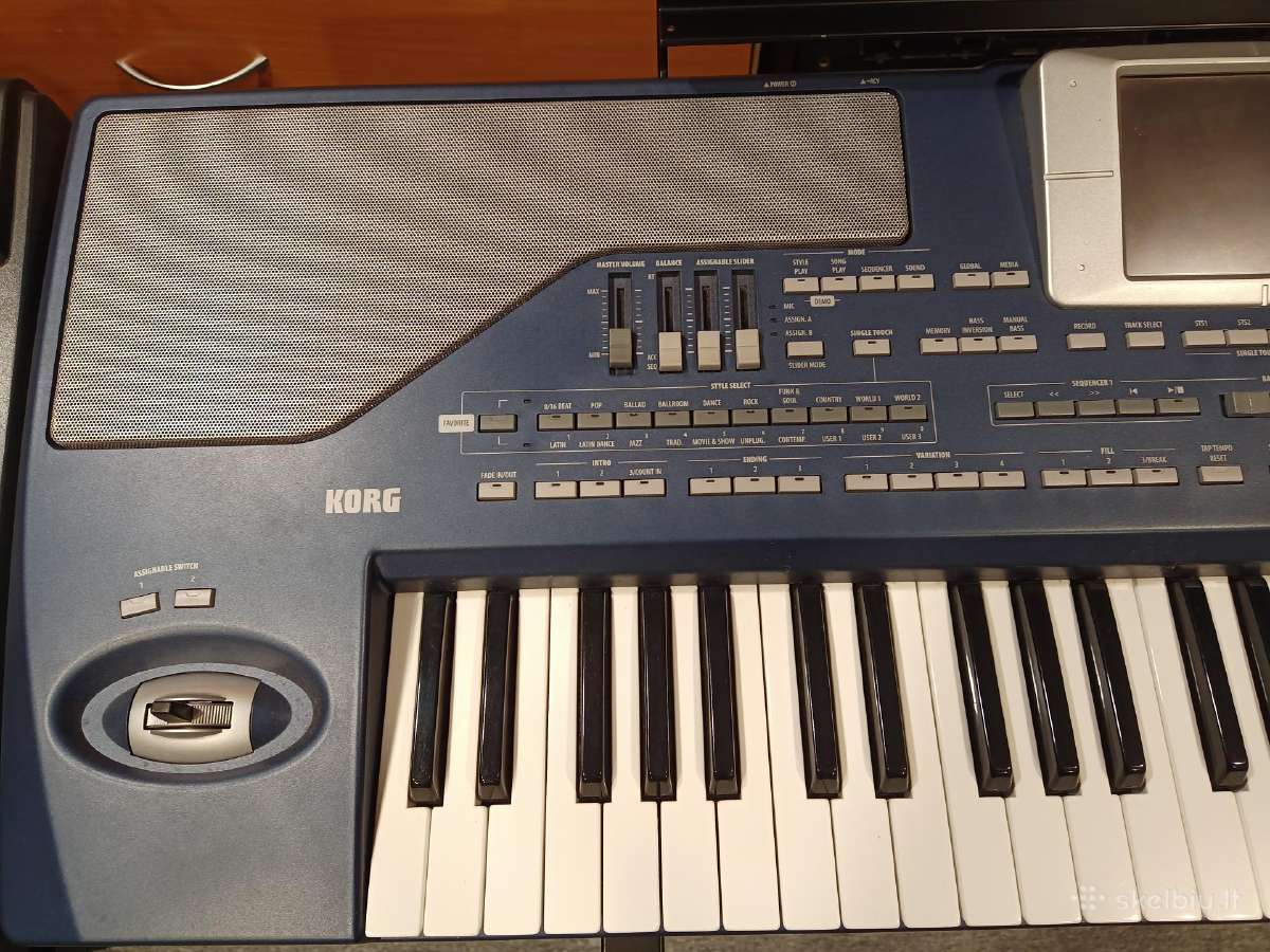 Parduodamas sintezatorius Korg Pa800 - nuotraukos Nr. 4