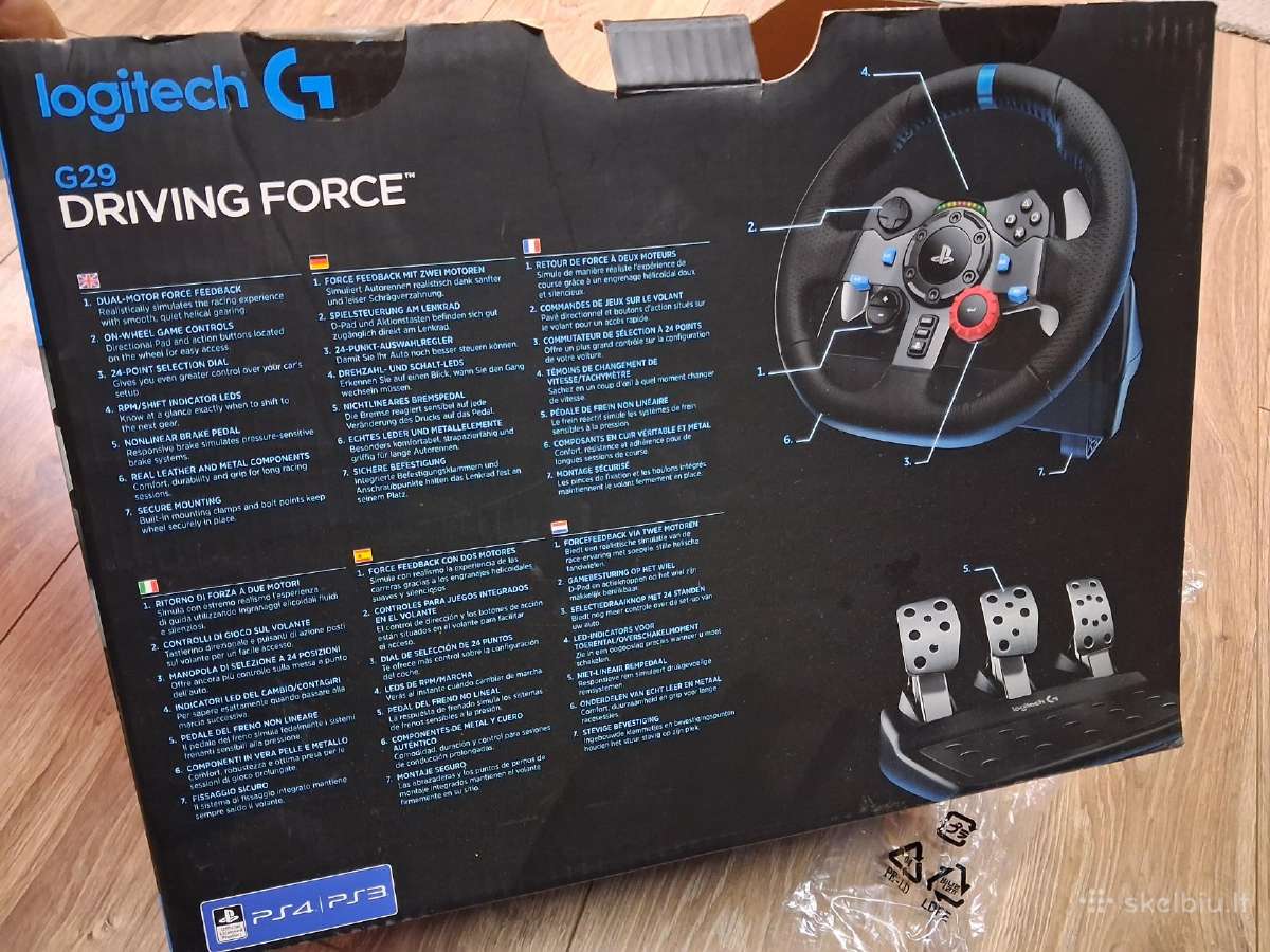 G29 Logitech Dirving Force - nuotraukos Nr. 6