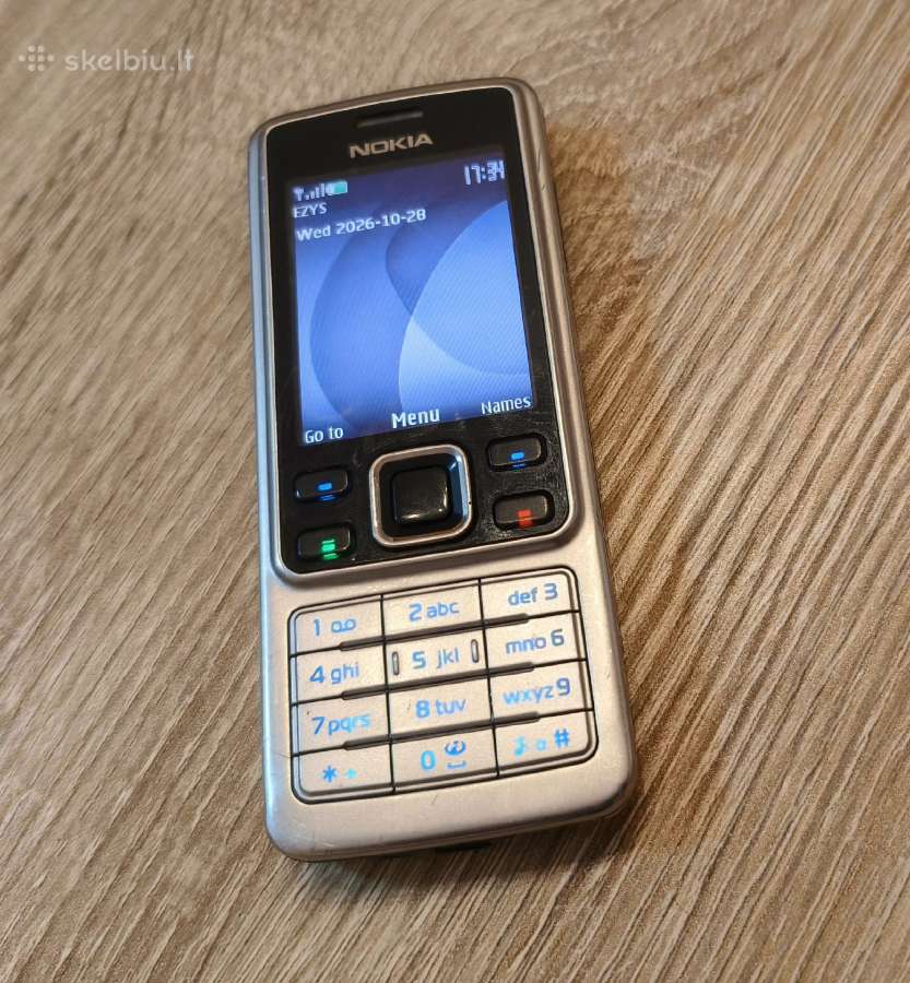 Nokia 6300 (Metalinis!) Kaip Naujas! - nuotraukos Nr. 4