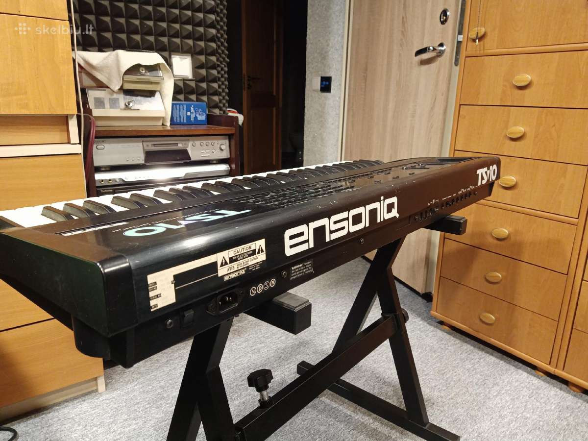 Legendinis sintezatorius Ensoniq Ts-10 - nuotraukos Nr. 7