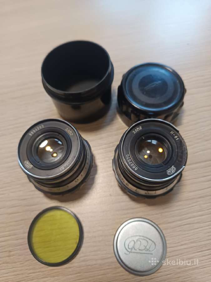 Objektyvas Era 6m ir fotoaparatas Zenit Em ir kiti - nuotraukos Nr. 12