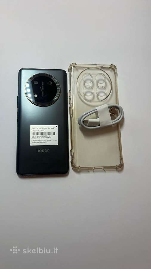 Honor Magic 7lite(512gb) Pilkas - nuotraukos Nr. 3
