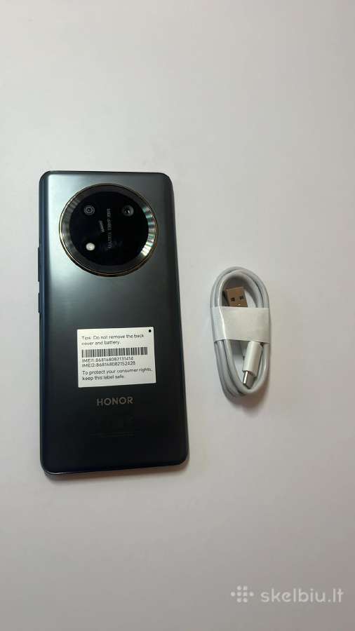 Honor Magic 7lite(512gb) Pilkas - nuotraukos Nr. 4